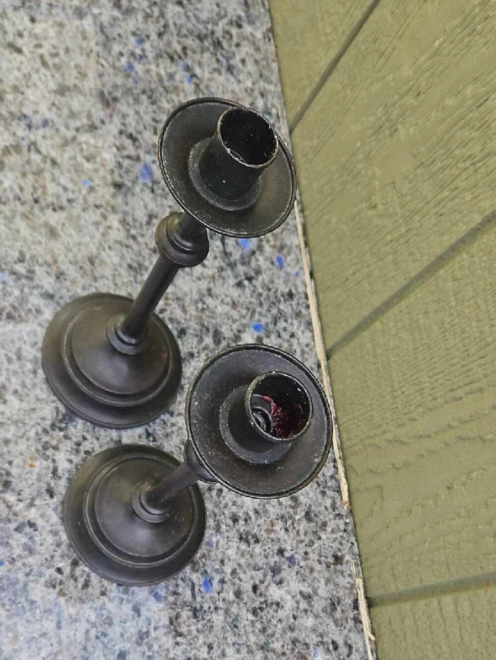 Vintage Candlestick Pair